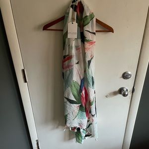 NWT Pool to Party Sarong Birds of Paradise